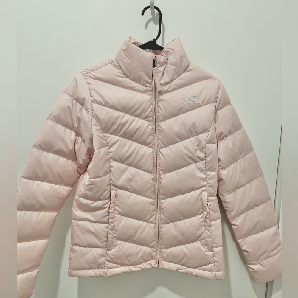 Light Pink The North Face 550 Down Jacket